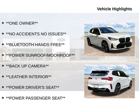 Used 2025 BMW X3 M50 w/ Premium Package AWD/4WD image 6