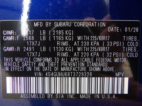 New 2026 Subaru Crosstrek 2.5i Wilderness w/ Wilderness Package image 31