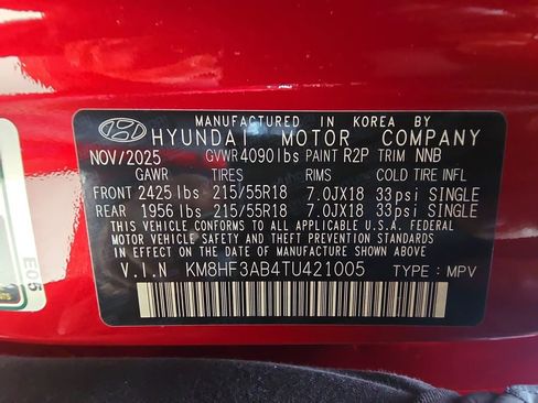 New 2026 Hyundai Kona SEL Sport FWD image 33