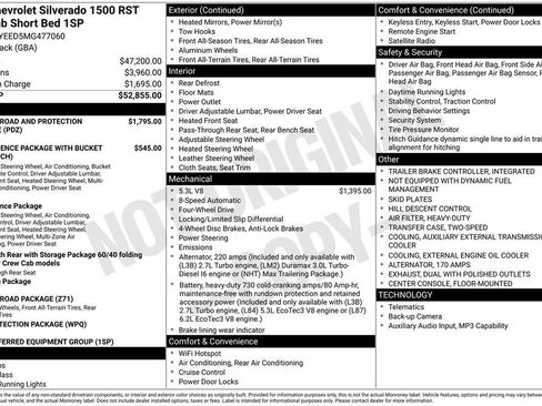 Used 2021 Chevrolet Silverado 1500 RST AWD/4WD image 10