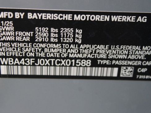 New 2026 BMW 530i w/ M Sport Package image 20