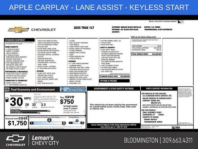Used 2025 Chevrolet Trax LT