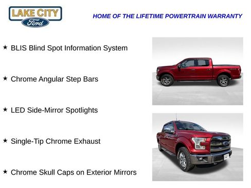 Used 2015 Ford F150 Lariat w/ Equipment Group 502A Luxury AWD/4WD image 17