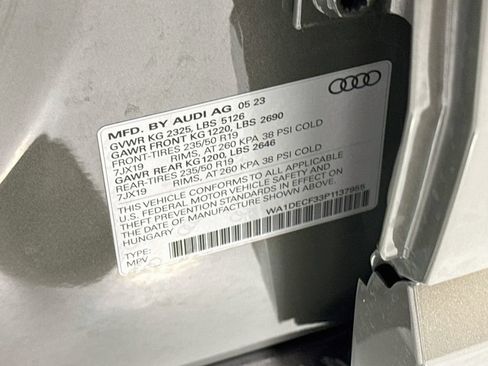 Certified 2023 Audi Q3 2.0T Premium w/ Convenience Package AWD/4WD image 35