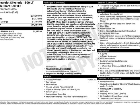 Used 2016 Chevrolet Silverado 1500 LT w/ All Star Edition image 5