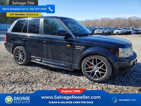 Used 2008 Land Rover Range Rover Sport Supercharged AWD/4WD image 5