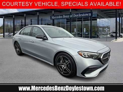 New 2026 Mercedes-Benz E 450 4MATIC Sedan image 1