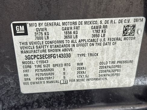 Used 2015 Chevrolet Silverado 1500 LTZ image 27