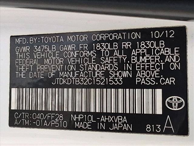 Used 2012 Toyota Prius C Two FWD image 22