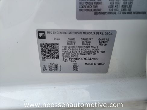 Used 2024 GMC Sierra 1500 Pro w/ Pro Value Package image 35