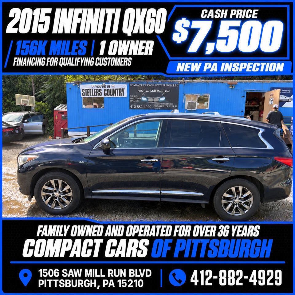 Used 2015 INFINITI QX60 Luxe w/ Premium Plus Package AWD/4WD image 1