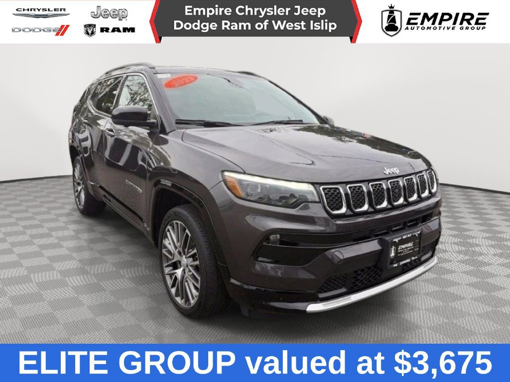 Certified 2023 Jeep Compass Limited w/ Elite Group AWD/4WD image 1