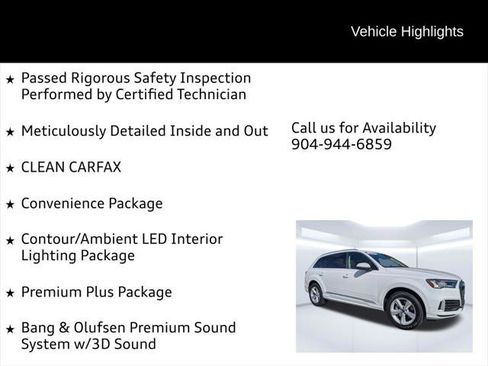 Certified 2024 Audi Q7 2.0T Premium Plus w/ Premium Plus Package AWD/4WD image 12