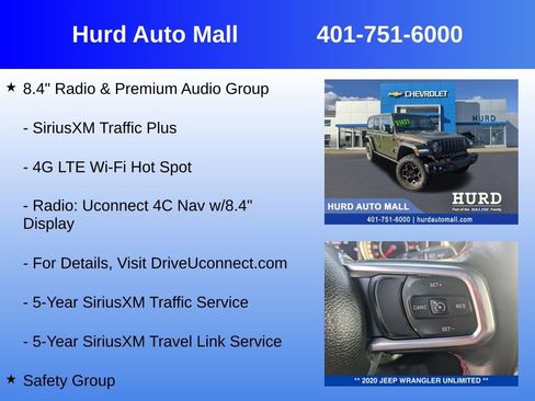 Used 2020 Jeep Wrangler Unlimited Rubicon w/ Quick Order Package 28Y Recon image 30