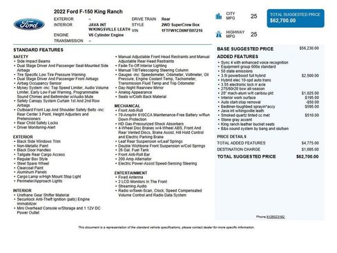 Used 2022 Ford F150 King Ranch image 50