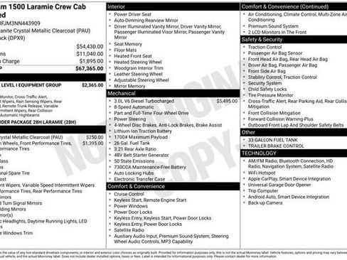 Used 2022 RAM 1500 Laramie AWD/4WD image 15
