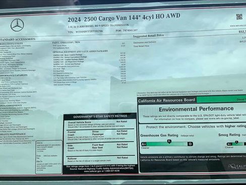 Used 2024 Mercedes-Benz Sprinter 2500 image 55