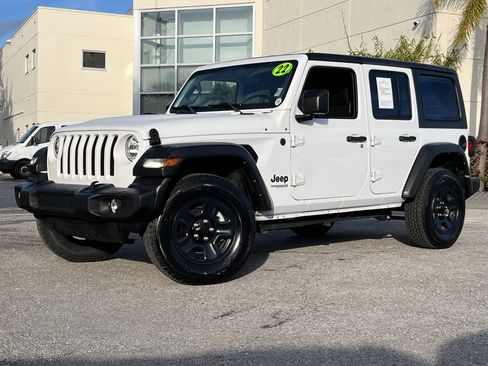 Used 2022 Jeep Wrangler Unlimited Sport image 1