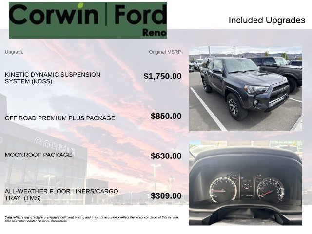 Used 2023 Toyota 4Runner TRD Off-Road Premium w/ Off Road Premium Plus Package AWD/4WD image 3