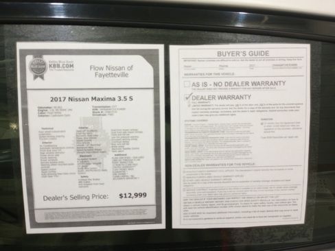 Used 2017 Nissan Maxima 3.5 S image 36