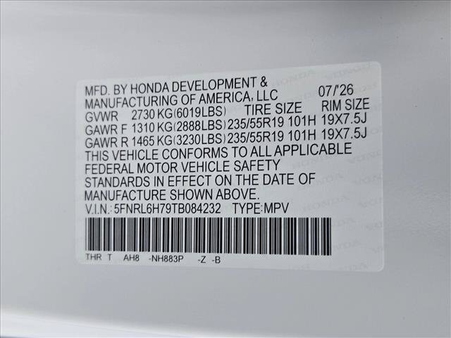 New 2026 Honda Odyssey Sport-L image 17