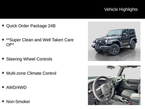 Used 2016 Jeep Wrangler Sport AWD/4WD image 6