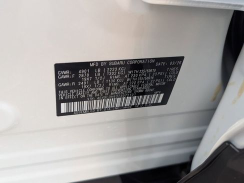 New 2026 Subaru Forester Sport AWD/4WD image 15