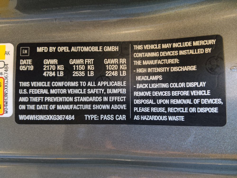 Used 2019 Buick Cascada Premium FWD image 33