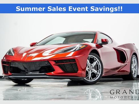 Used 2021 Chevrolet Corvette Stingray Premium Cpe w/ Z51 Performance Package RWD image 1