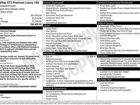 Certified 2023 Cadillac XT5 Premium Luxury image 2