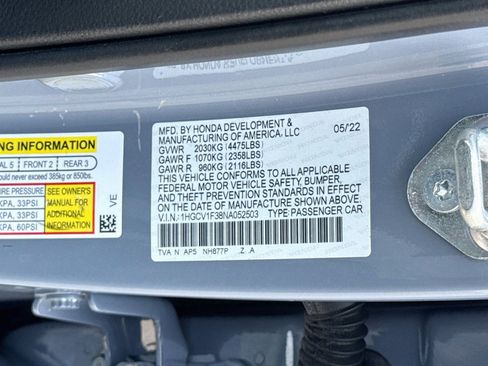Used 2022 Honda Accord Sport image 58