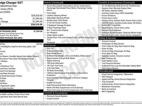 Used 2023 Dodge Charger SXT w/ Blacktop Package image 20