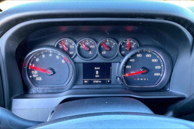 Used 2023 Chevrolet Silverado 1500 Custom w/ LPO, Dark Essentials Package RWD image 10