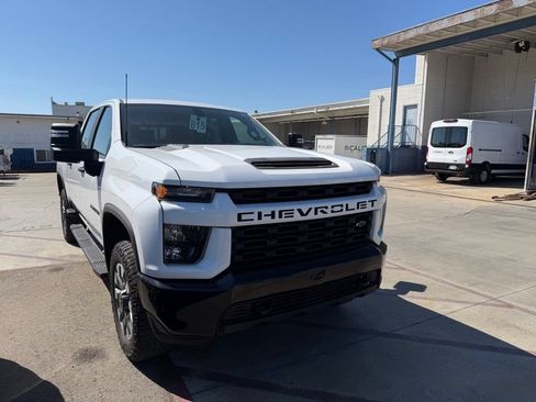 Used 2023 Chevrolet Silverado 2500 Custom w/ LPO, Dark Essentials Package RWD image 3