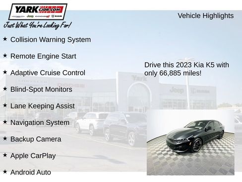 Used 2023 Kia K5 GT-Line w/ GT-Line Premium Package image 7