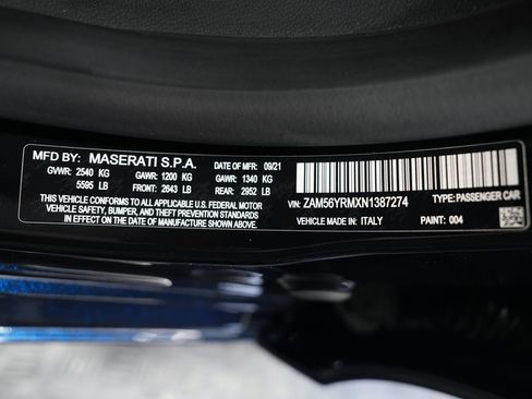 Used 2022 Maserati Quattroporte Modena Q4 AWD/4WD image 15