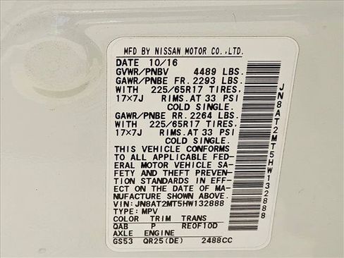 Used 2017 Nissan Rogue SV FWD image 24