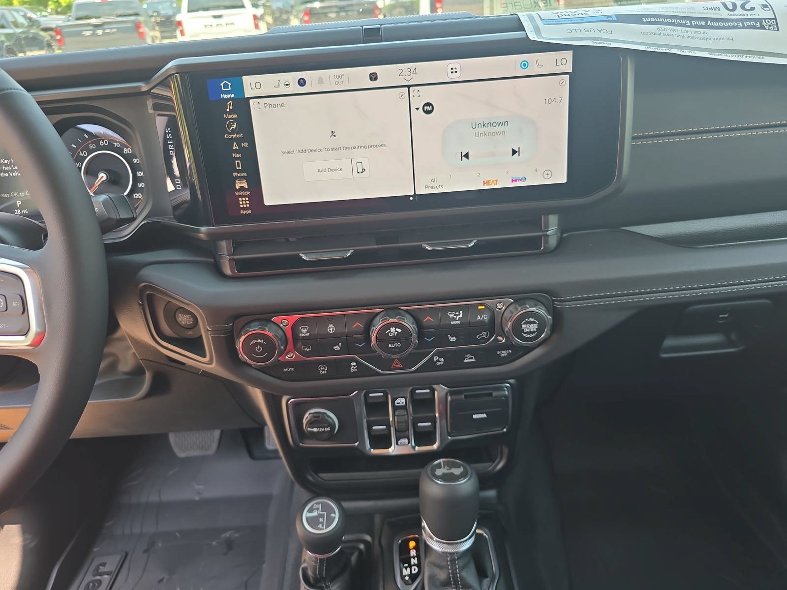 New 2026 Jeep Wrangler Unlimited Sahara AWD/4WD image 20