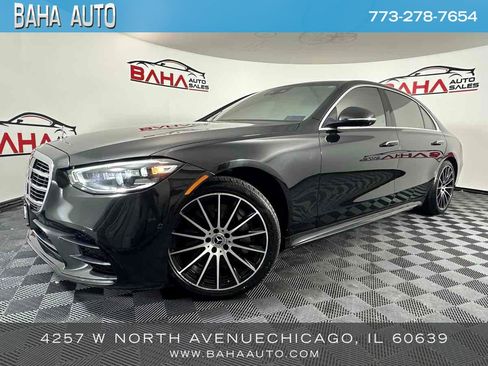 Used 2021 Mercedes-Benz S 580 4MATIC Sedan w/ AMG Line image 1