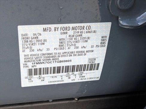 New 2026 Ford Explorer ST RWD image 16