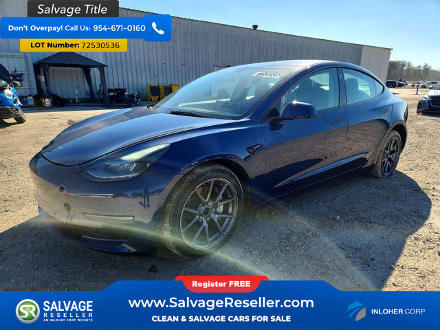 Used 2022 Tesla Model 3 Long Range AWD/4WD image 1