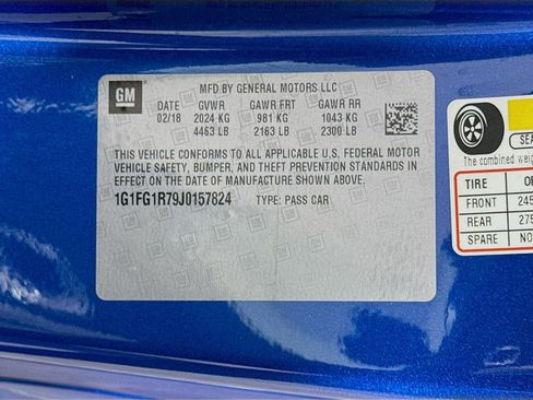 Used 2018 Chevrolet Camaro SS image 39