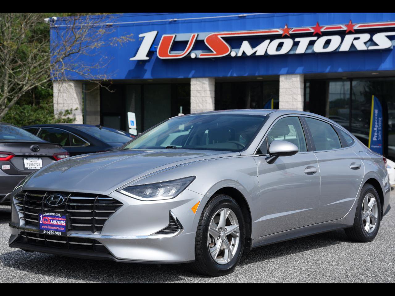 Used 2021 Hyundai Sonata SE w/ Winter Weather Package FWD image 1