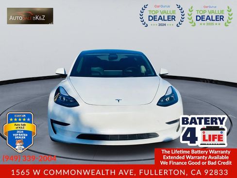 Used 2022 Tesla Model 3 Long Range AWD/4WD image 2