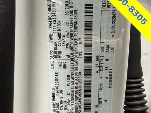 Used 2022 Lincoln Corsair Standard image 12