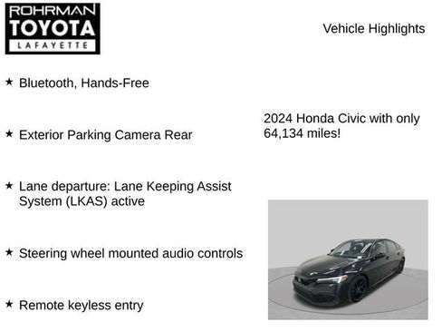 Used 2024 Honda Civic Sport image 7