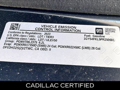 Certified 2023 Cadillac Escalade Sport w/ Touring Package AWD/4WD image 28