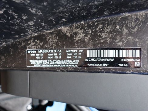 Used 2022 Maserati MC20 Coupe image 34