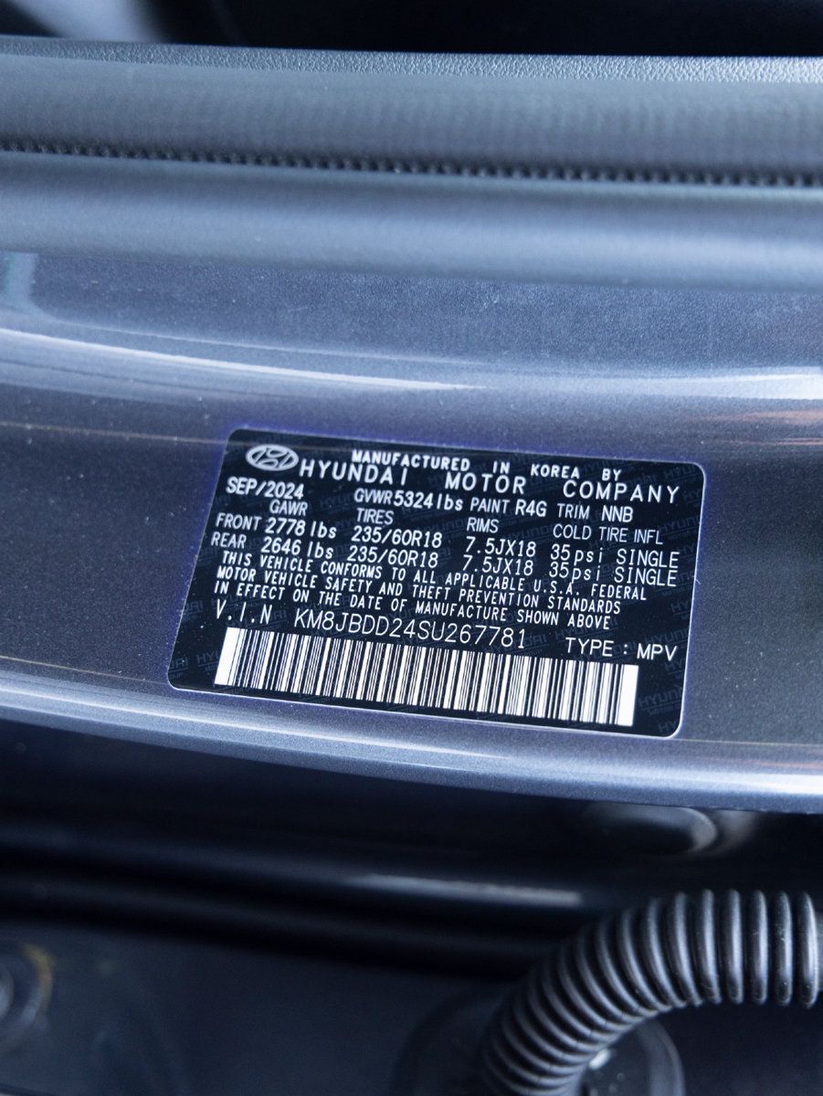 Used 2025 Hyundai Tucson SEL AWD/4WD image 22