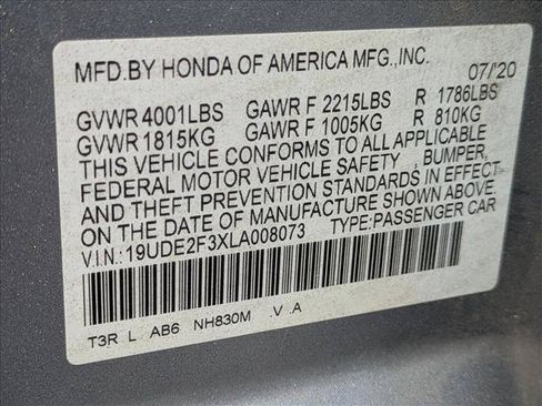 Used 2020 Acura ILX FWD image 16